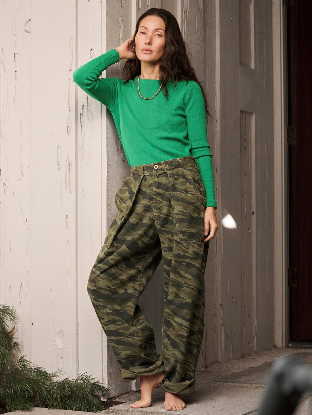 Imogene and Willie Service Trouser 28 Camo Brushstroke Camo NWT